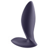 Satisfyer Plug vibrant connecté Power Plug 7.5 x 2.5cm Violet